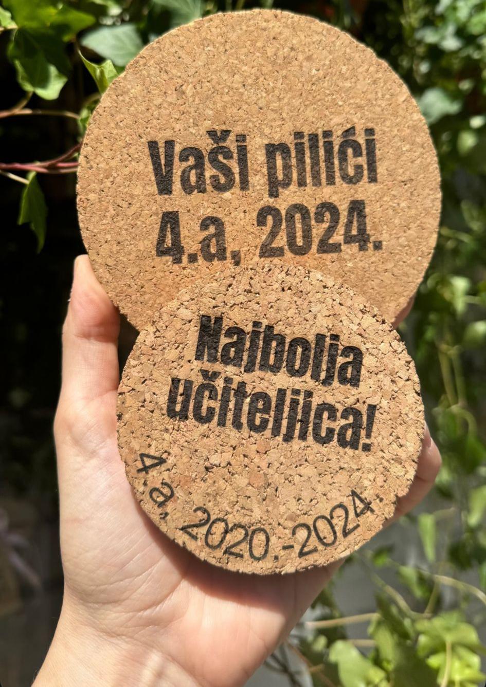 Gravura plutenog poklopca na terariju
