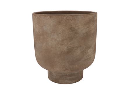 Povišena tegla - brončana - 26 cm